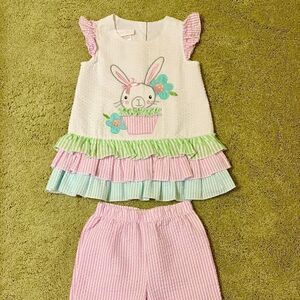 Bonnie Jean Baby Girls Easter Bunny Outfit 18mo Toddler